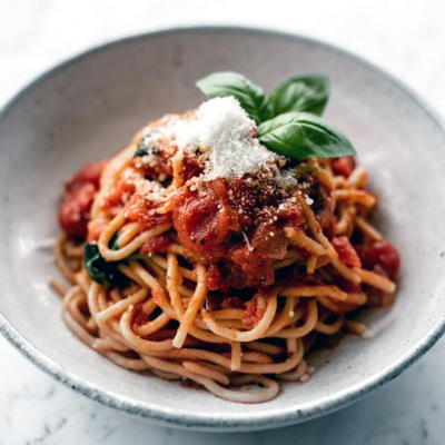 Neapolitan Spaghetti Poverello